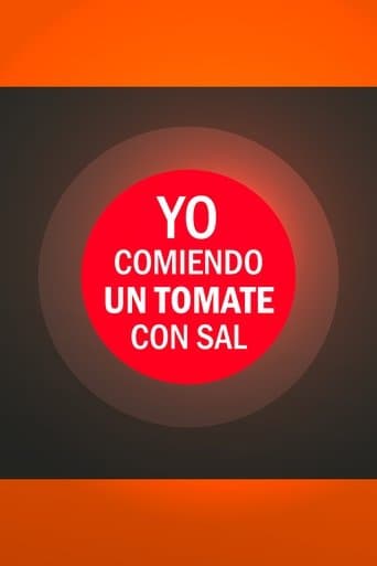 Me eating a tomatoe with salt